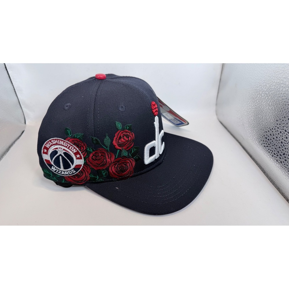 NBA Washington Wizards Pro Standard Rose Snapback Hat Navy Blue OS NWT BWW752950